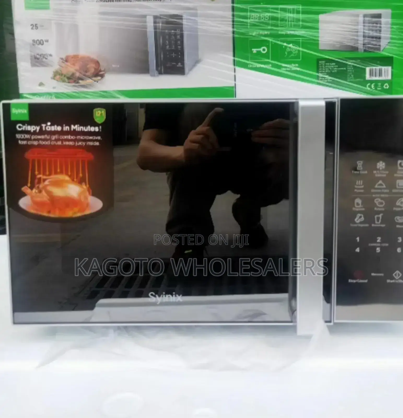 25litres Syinix Digital Microwave Oven New Model S25*S