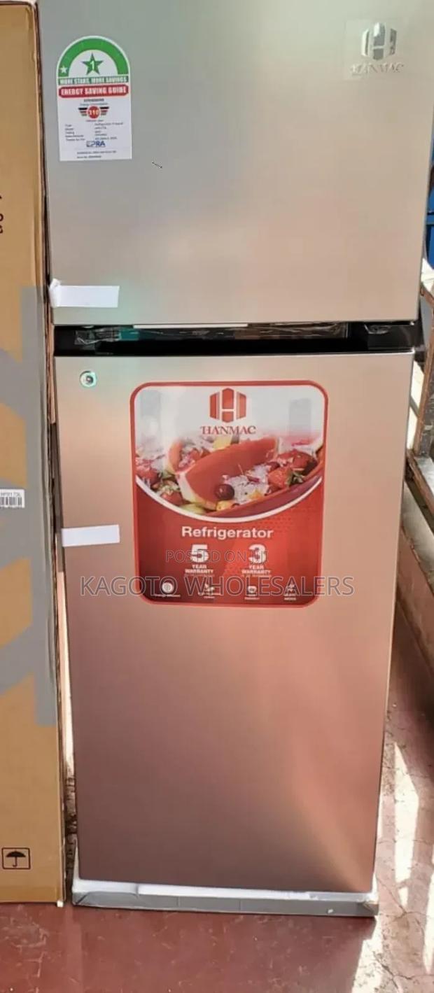Hanmac 173litres Double Door Refrigerator Hm-173rf