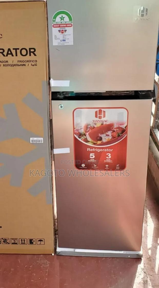 Hanmac 173l Double Door Refrigerator Hm-173rf
