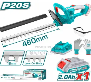 Total Thtli20461 Lithium-Ion Hedge Trimmer 20v