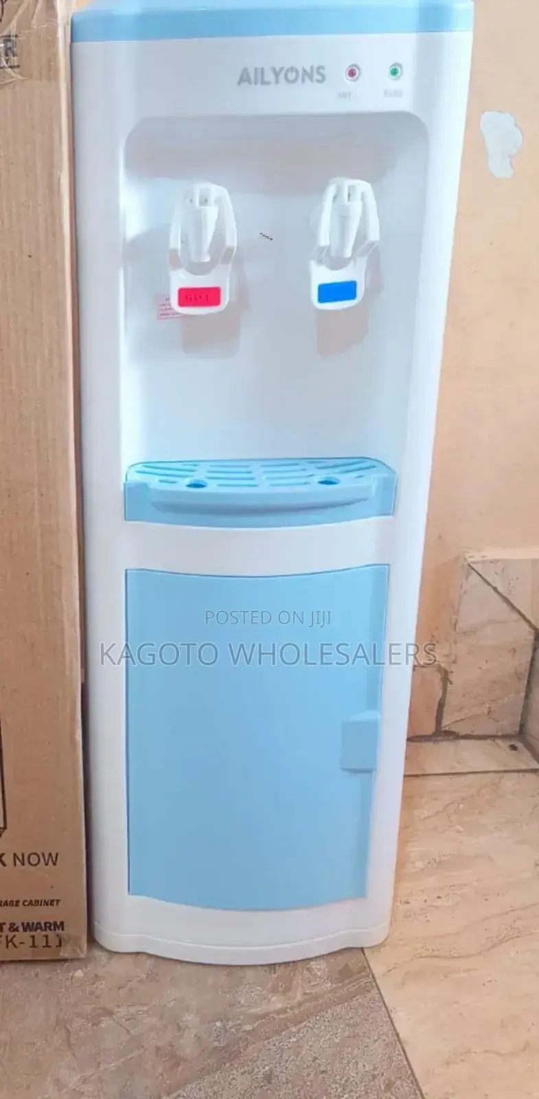 Ailyons Hot and Cold 2 Taps Standing Water Dispenser 2*h/C