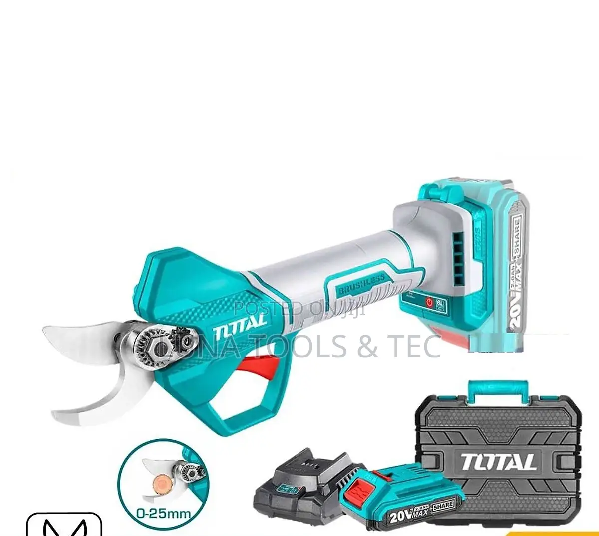 Total Tssli202581 Lithium-Ion Gauge Straight Shear 20v
