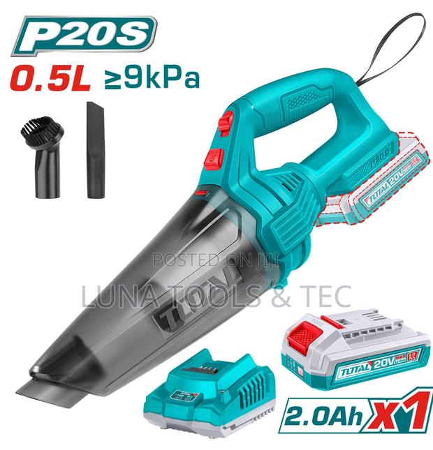Total Tvli20126 Lithium-Ion Vacuum Cleaner 20v 0.5l