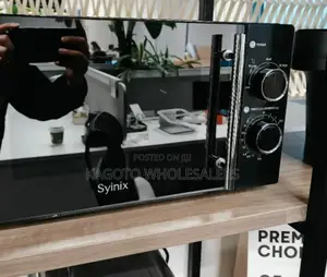 Syinix Manual Microwave Oven 20lts* (Black Body) Ms