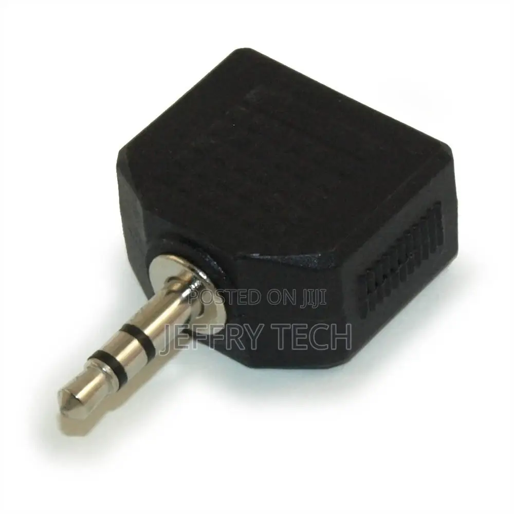 3.5mm Stereo TRS to Dual 3.5mm Stereo Jack Splitter/Adapter