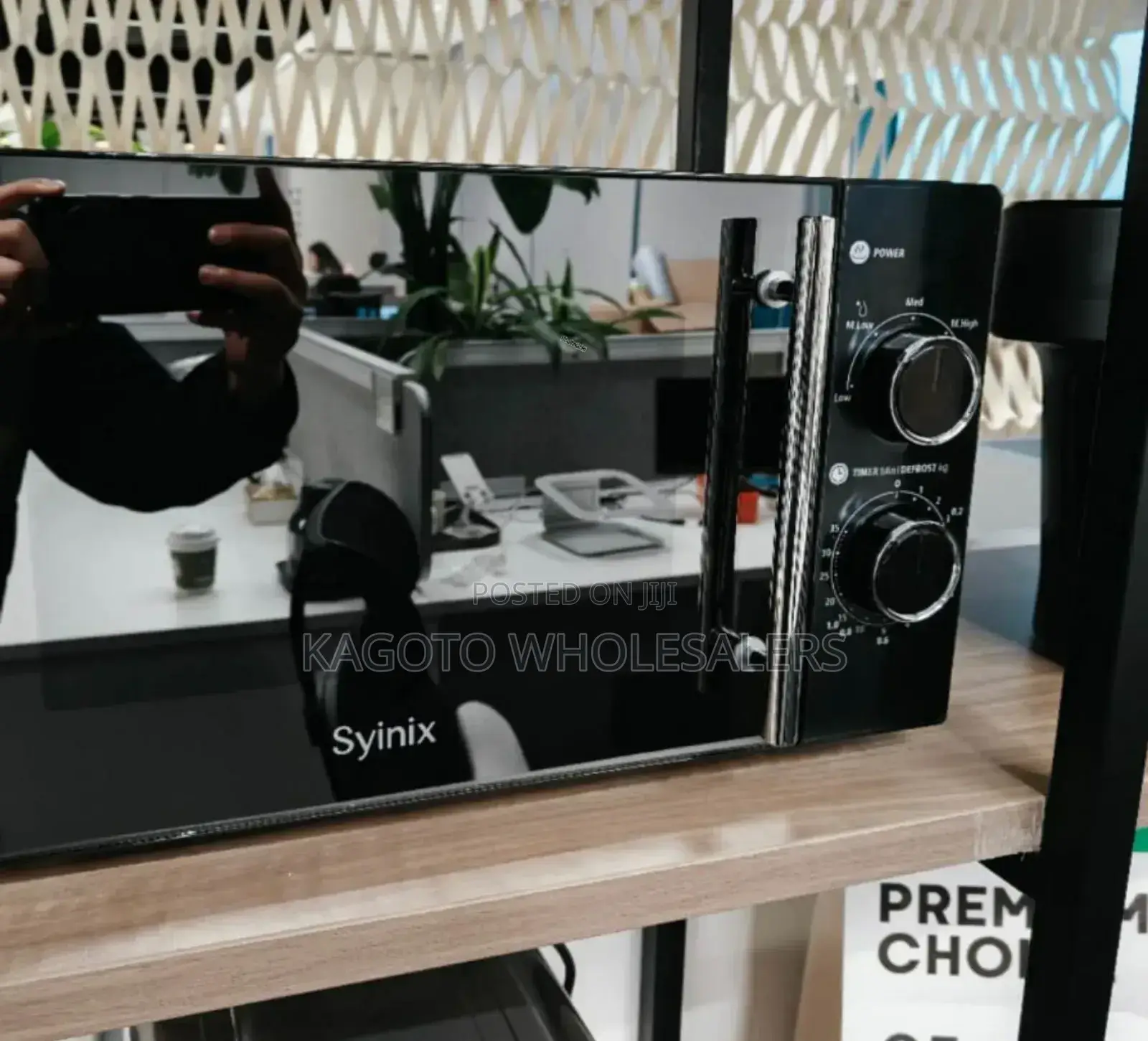 Syinix Manual Microwave Oven 20l* (Black Body) Ms