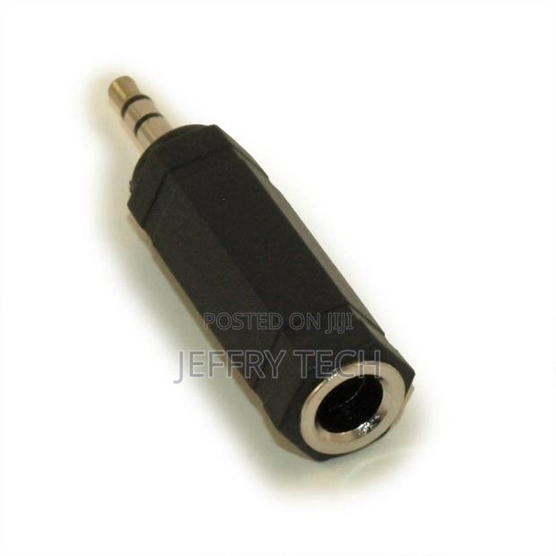 1/4inchinch Stereo TRS Jack (Female) to 3.5mm Stereo Plug (M