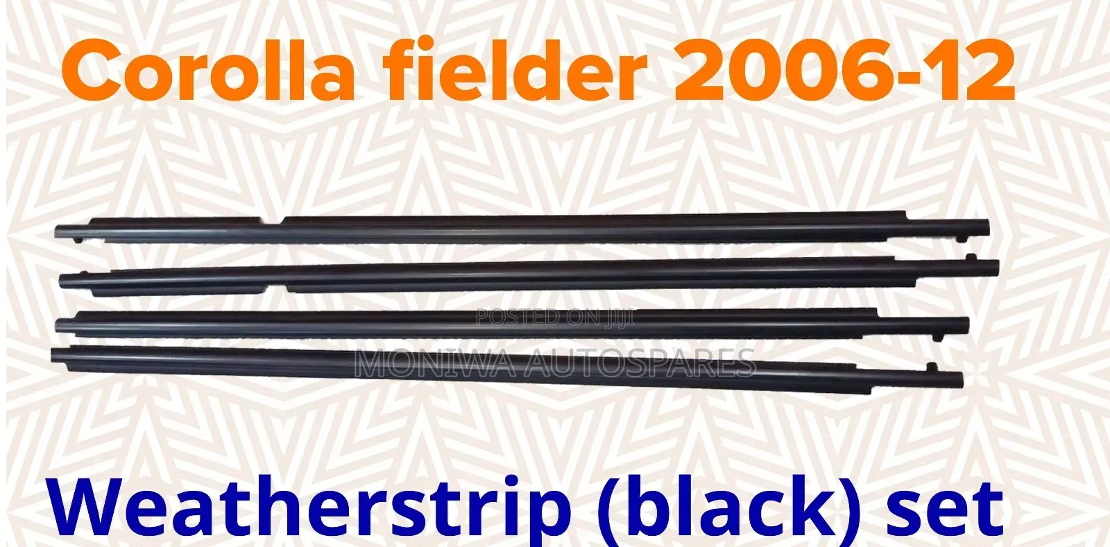 Weather Strip Corolla Fielder 2006-2012