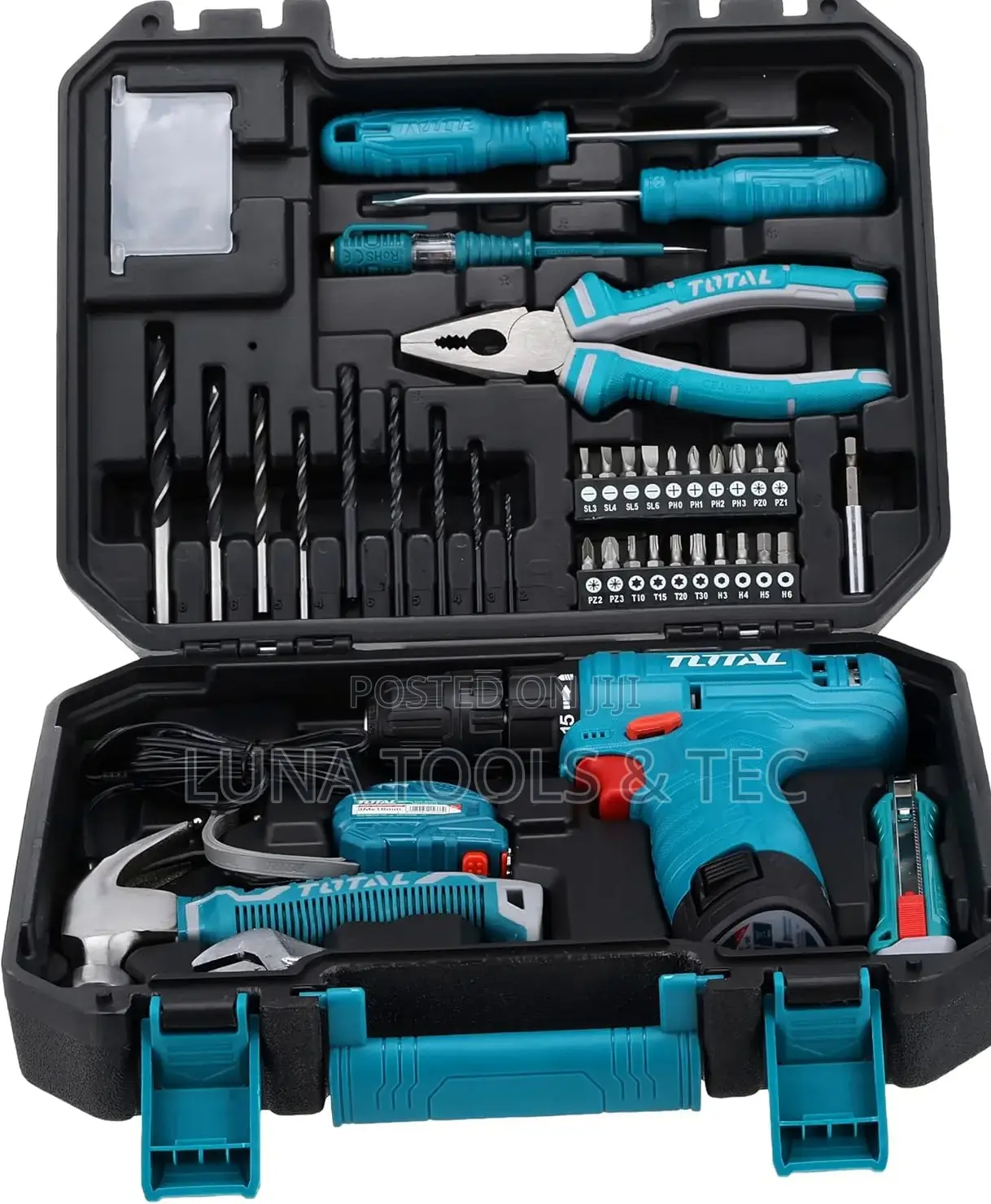 Total Thkthp10812 81 PCS Tools Set