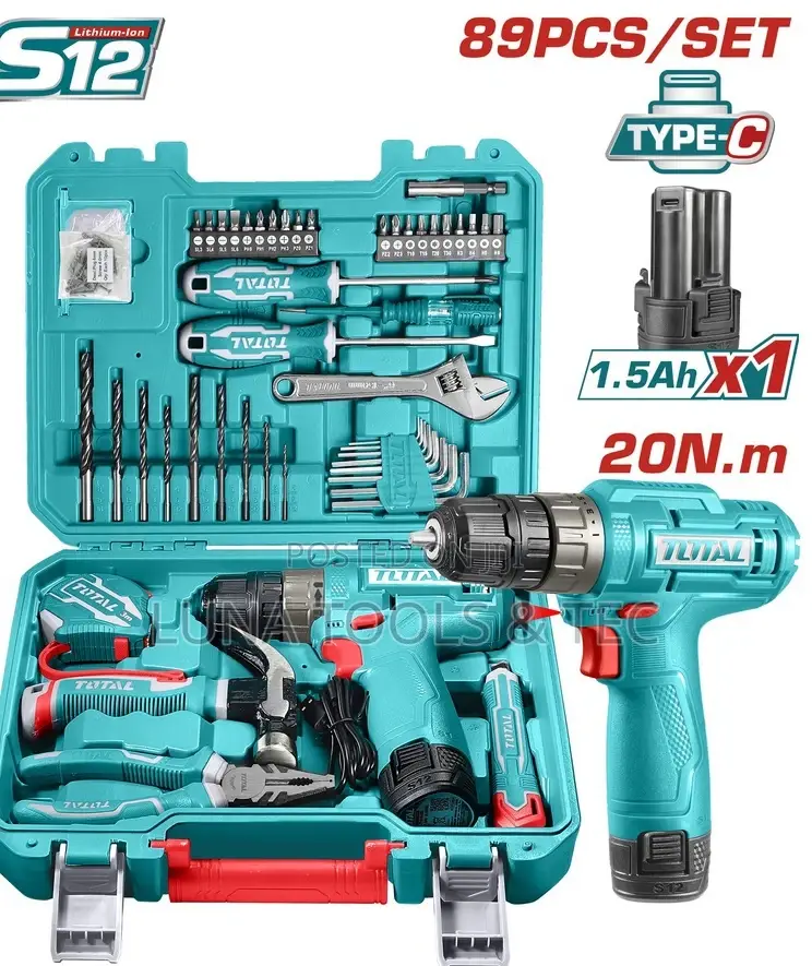 Total Thkthp10892 89 PCS Tools Set