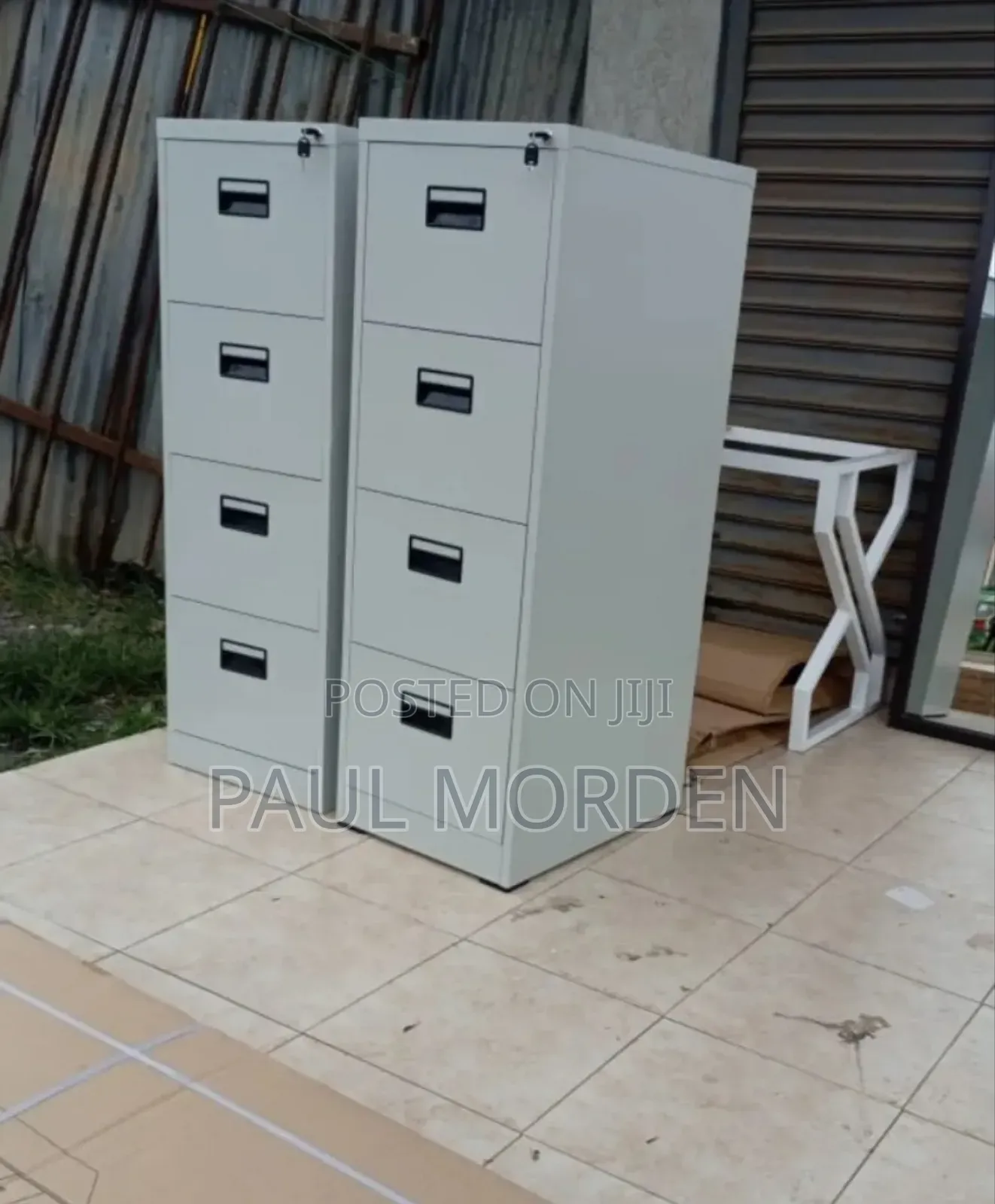 Key Lock Four Drawer Cabinets