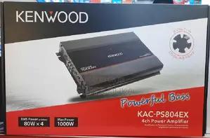 Amplifier.1000w Car 4 - Channel Powerful Kenwood Kac-Ps804ex