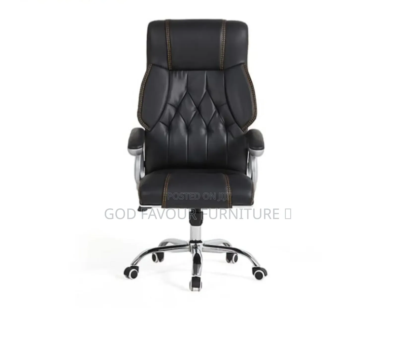 Modern High Back Swivel Ergonomic Leather Office Chair Ky8