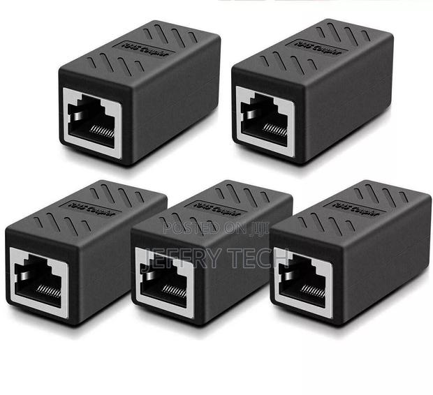 10 Pack Rj45 Inline Coupler Cat7 Cat6 Cat5e Ethernet Lan Net