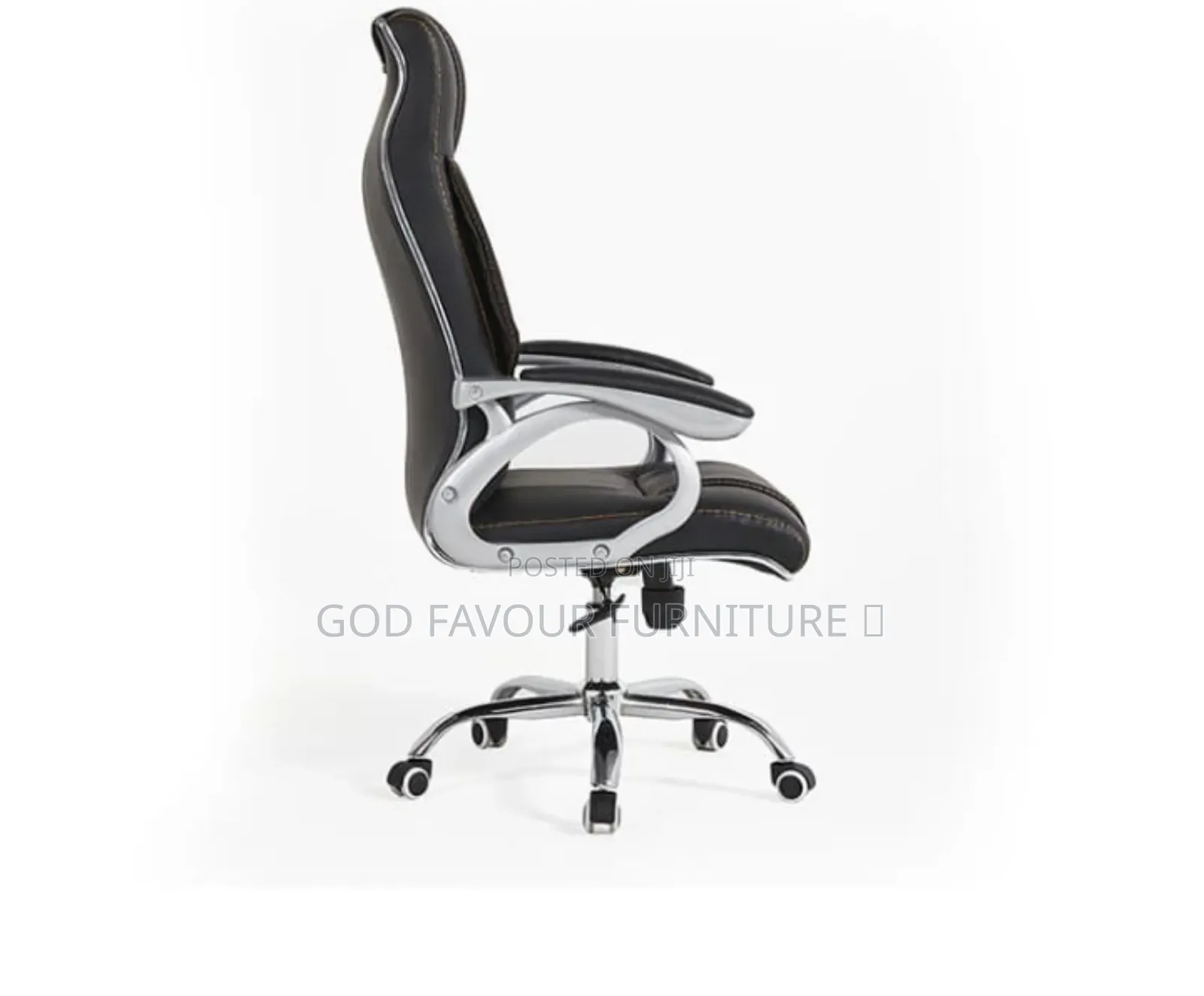 Adjustable Swivel Ergonomic Pu Leather Office Chair Bj5t
