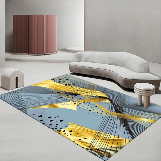 Multicolored Heavy Duty 3d 7*10 Carpets - thumbnail 2