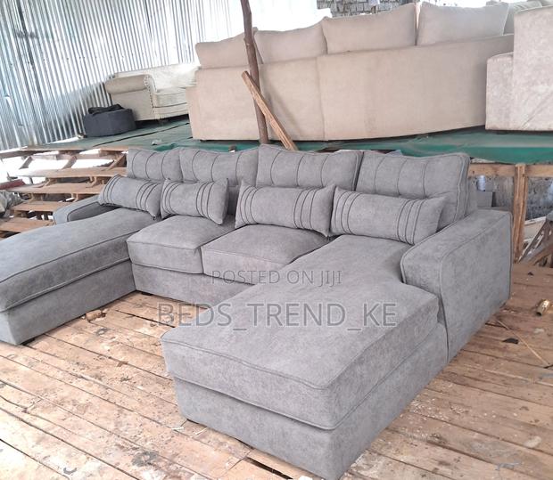 Spacious 9 Seater U Shaped Sofa