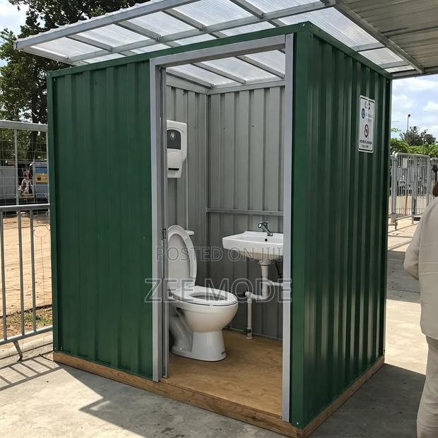 10ft Container Toilet – Modern Portable - main view