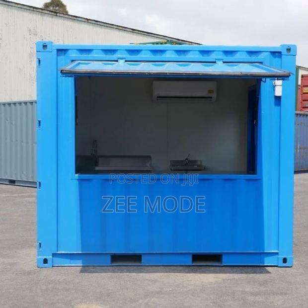 Sleek 10ft Pop-Up Shop Container - main view