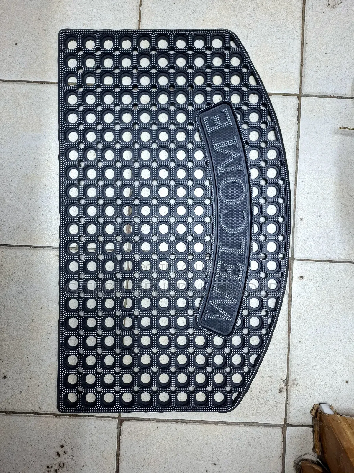 Heavy Duty Rubber Doormat 50cm by 80cm