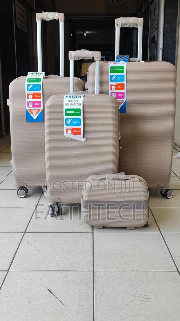 *4 N 1 Luxurious Unbreakable Pp Suitcase*