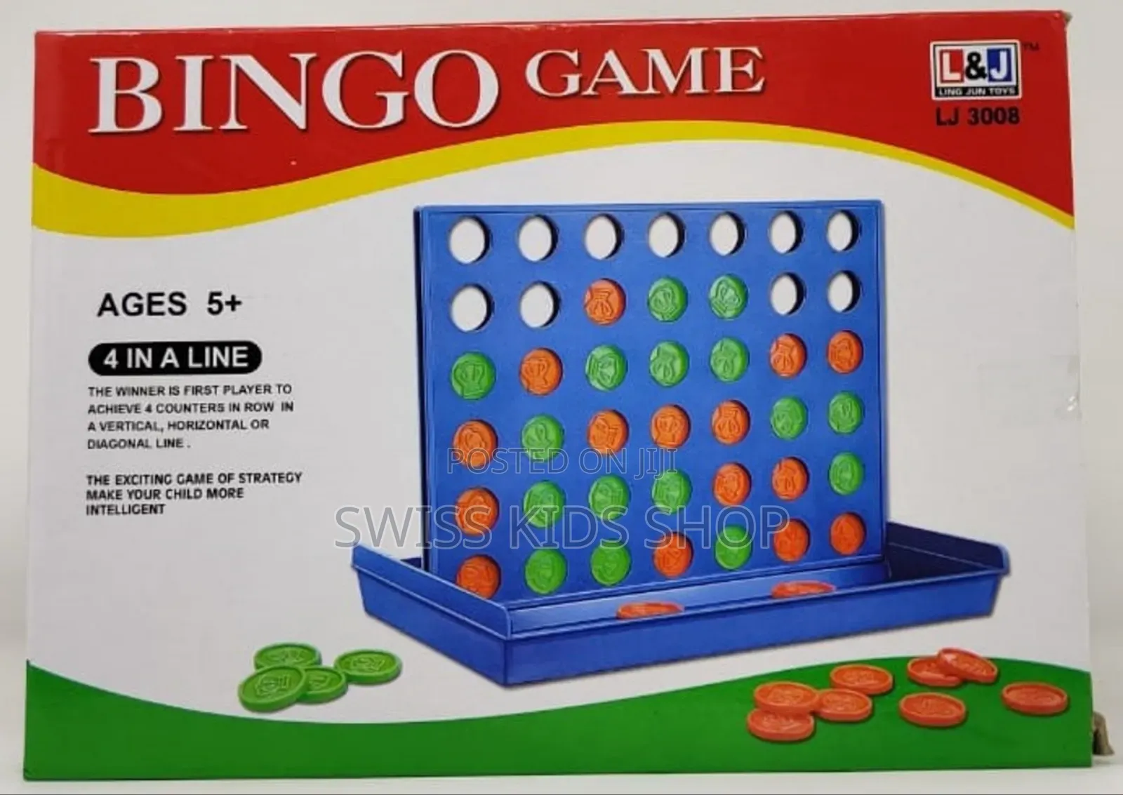 Bingo / 4 in a Line / Connect 4 / Family Games