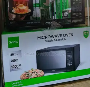 20litre Syinix Digital Microwave Oven With Grill (Black) /Mw