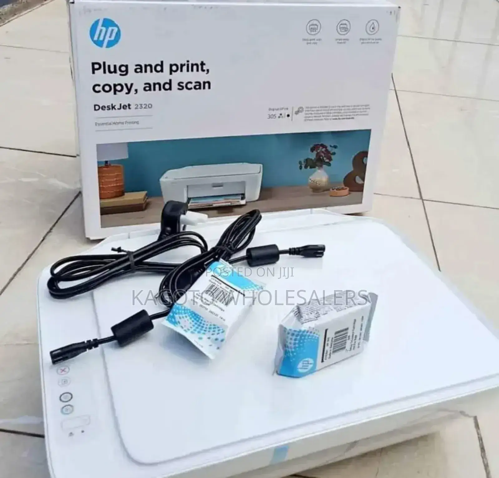 Hp Deskjet All-in-One Printer /Hp"/White