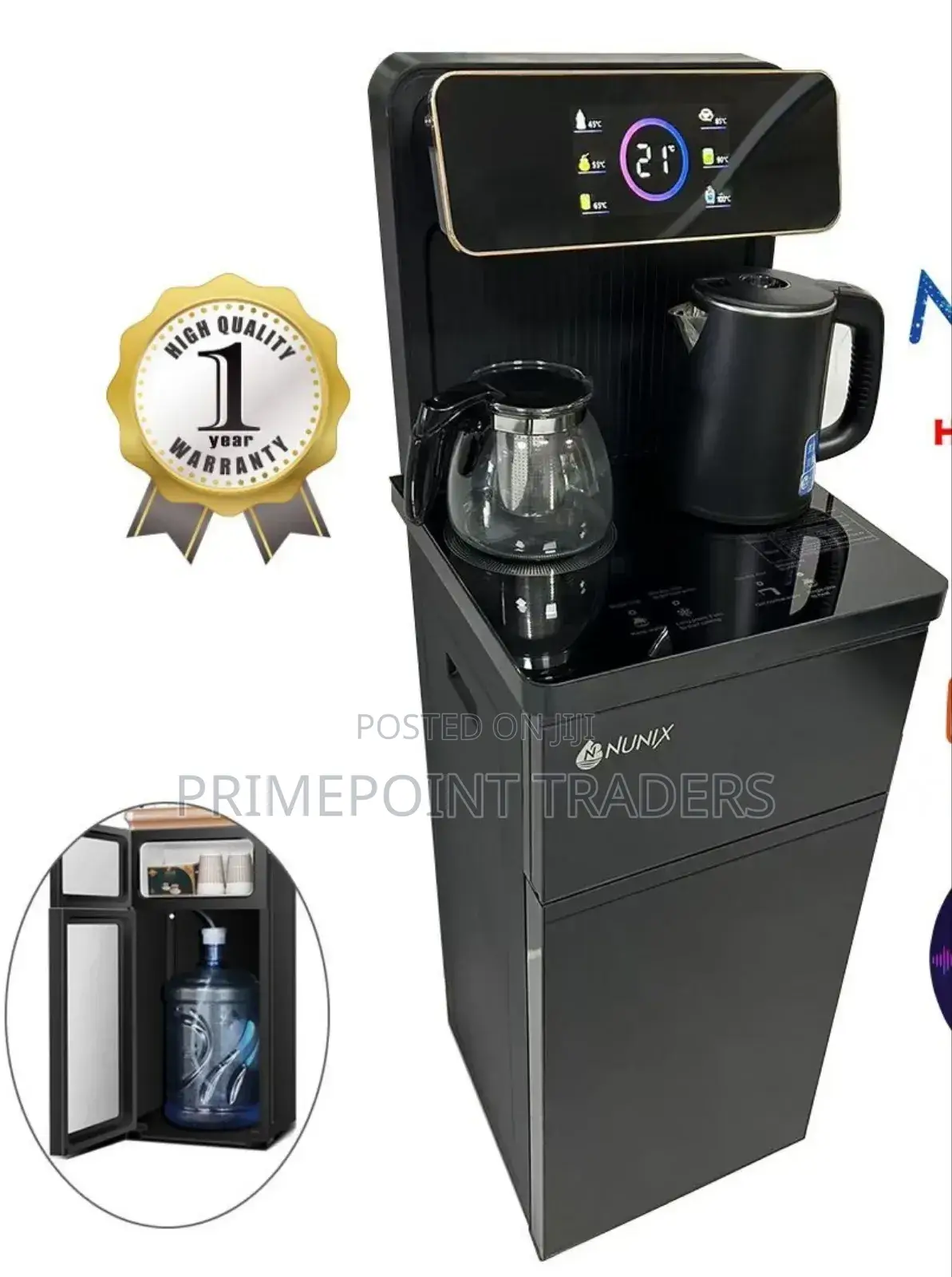 Nunix A3c Hot and Cold Bottom Load Water Dispenser