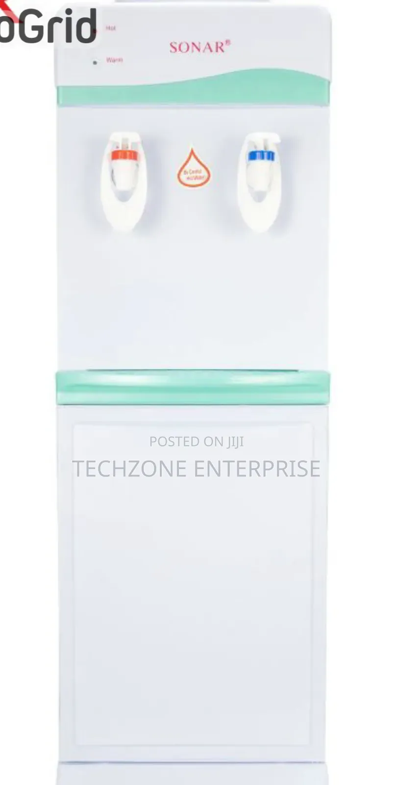 Sonar A7 Water Dispenser 2 Taps Hot and Normal Free Standin,