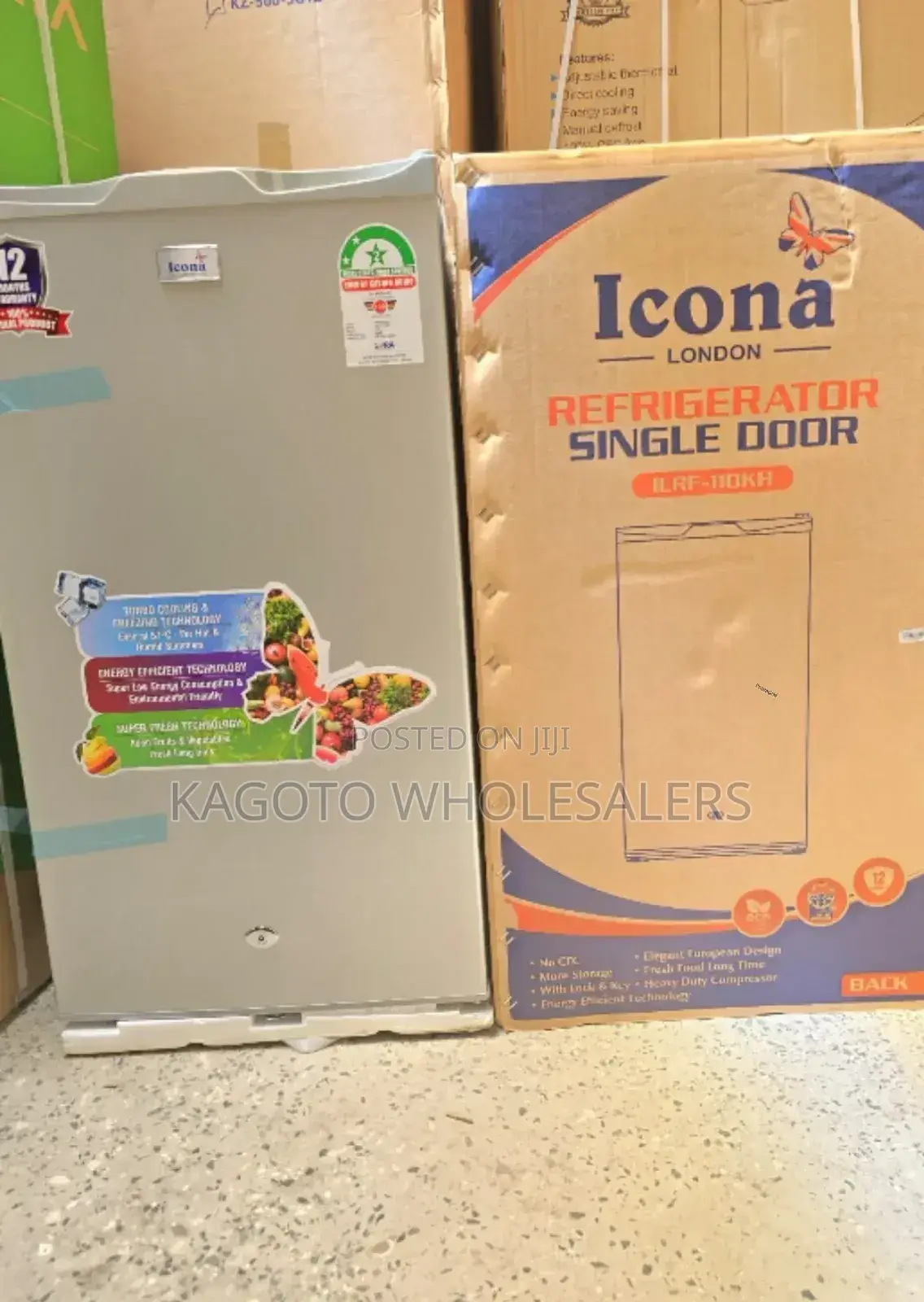 90 LTRS Icona Single Door Refrigerator Ifr*90l