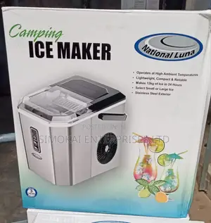 12kg/24h National Luna Camping Ice Maker