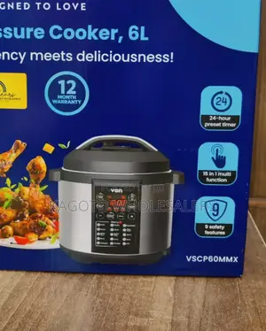 Von Pressure Cooker 6litres* v/Pc-02