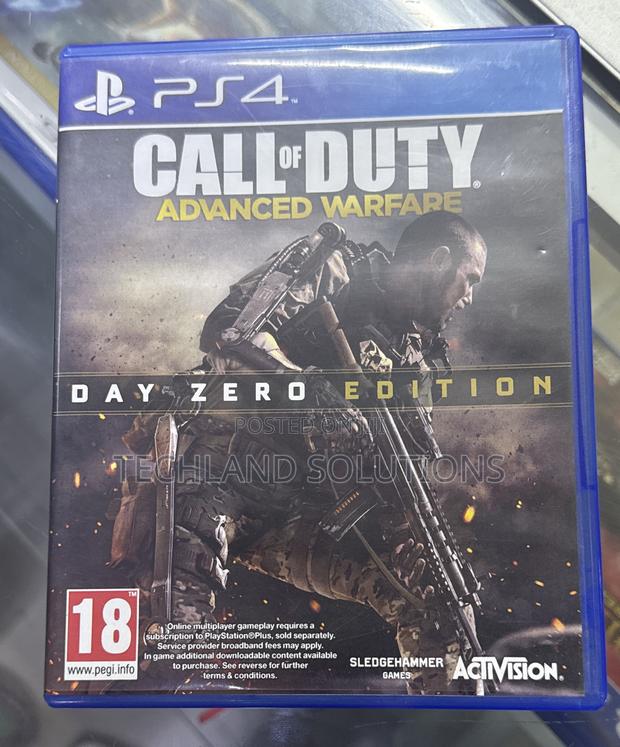 Moderately Used Call Of Duty Advanced Warfare Ps4 Game