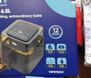 Von Airfryer 6.5l Digital Vafk6 (1 Yr Warranty)
