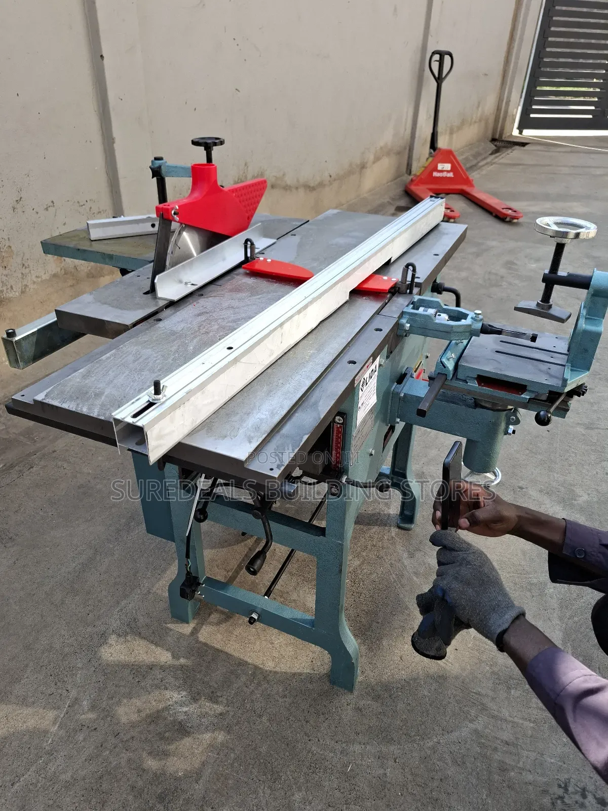 Lida Combined Woodworking Machine-8 in 1 Function