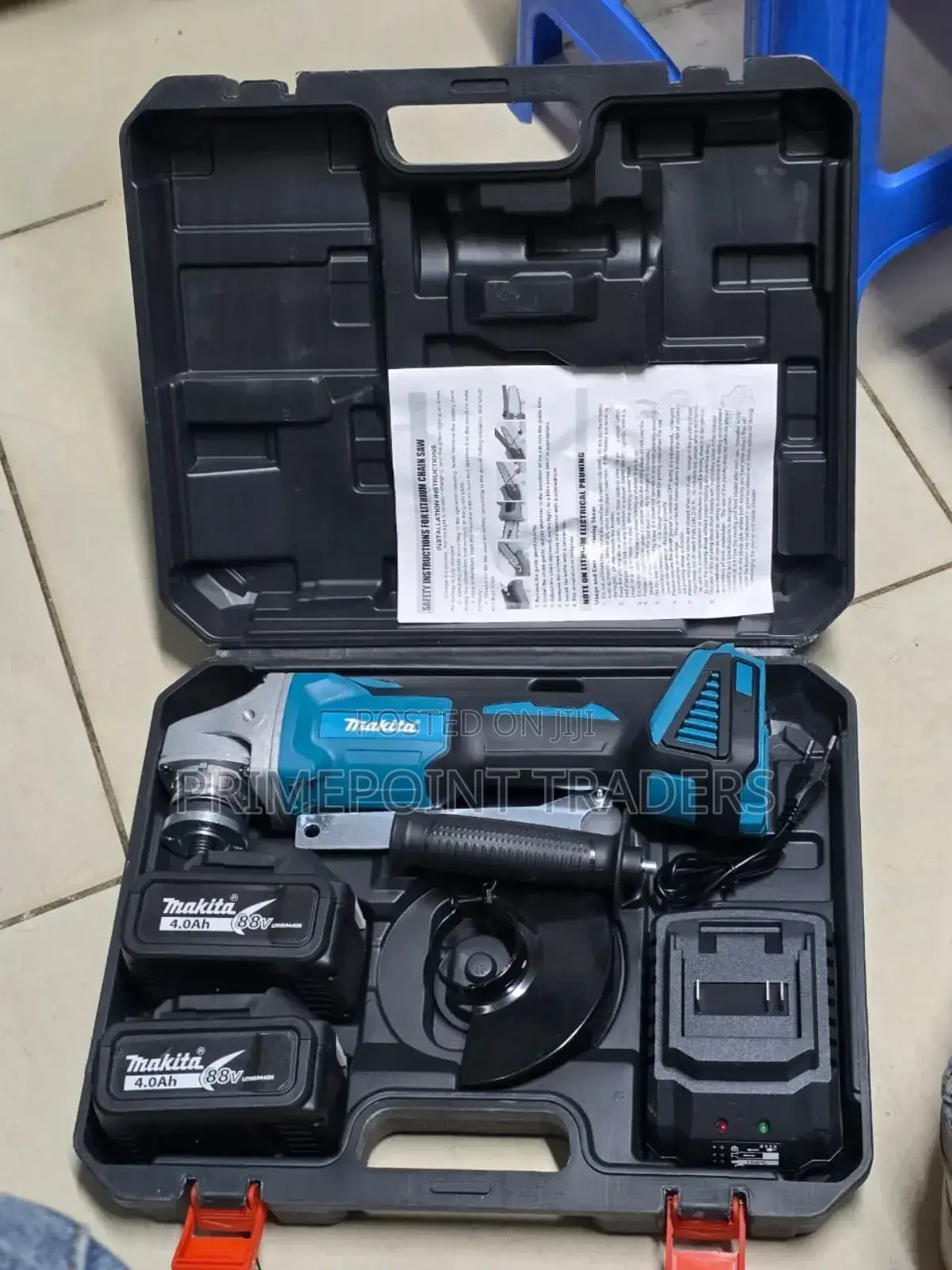 Makita 88v Cordless Grinder 4.5"