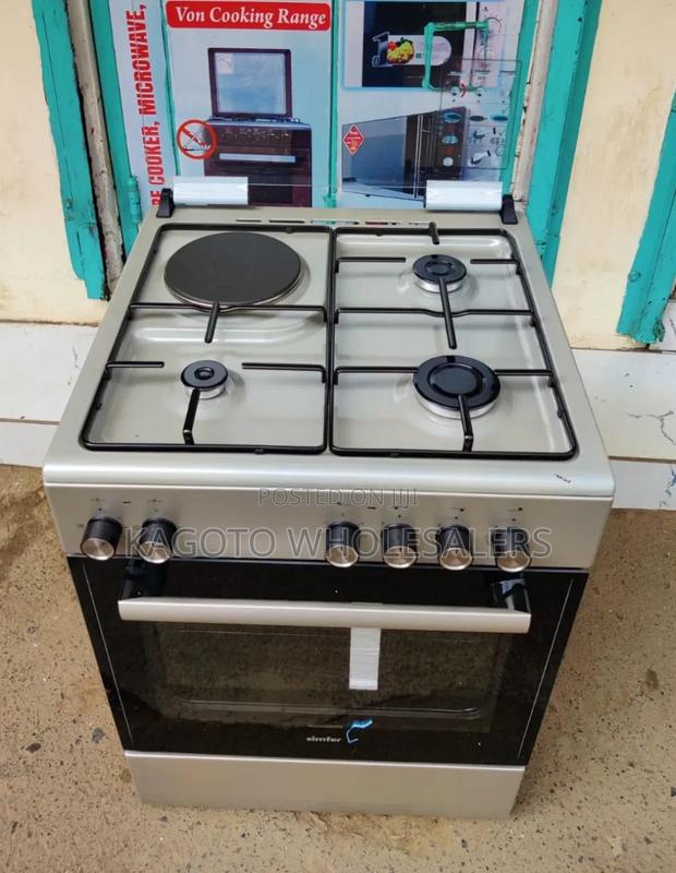 Simfer Cooker 60x60 3g+1e, Jet Valve, *Electric Oven*