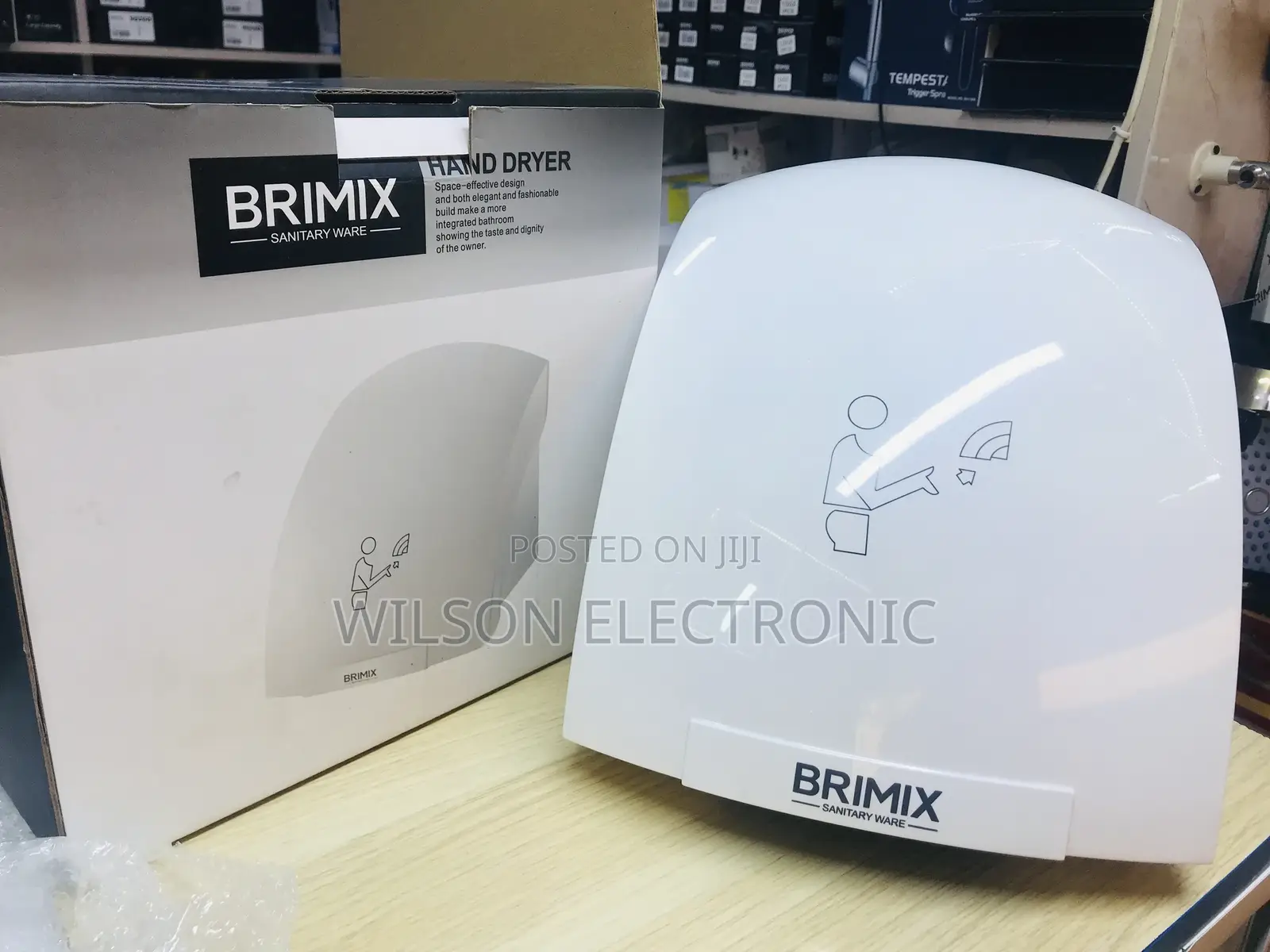 Brimix Automatic Hand Dryer. 1800w