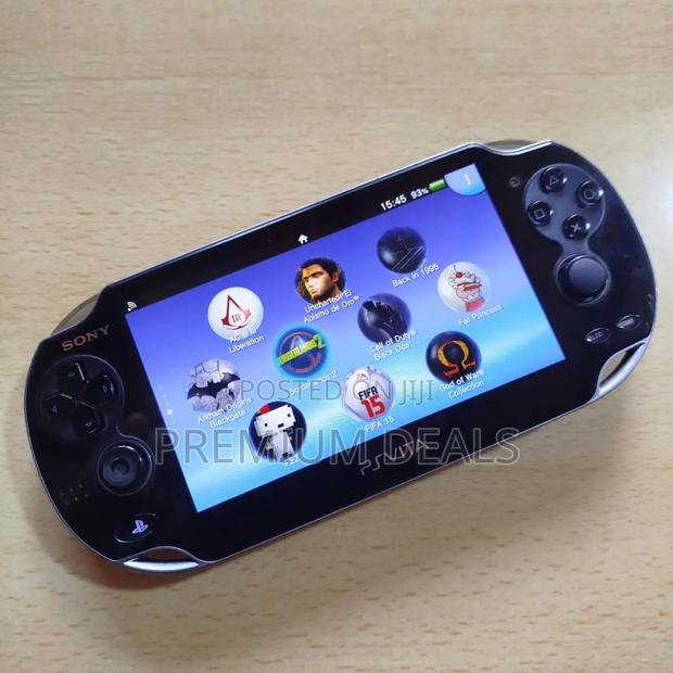 Chipped Psvita With 10games and All Accessories.