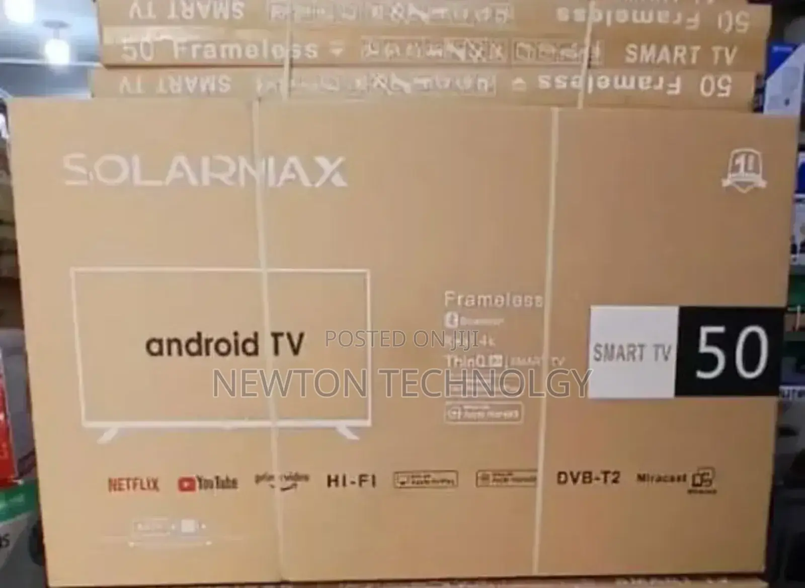 Solarmax 50 Inches Smart Tv