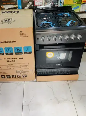 Von Standing Cooker 3g +1electric Vcf*31fg Graphite Grey