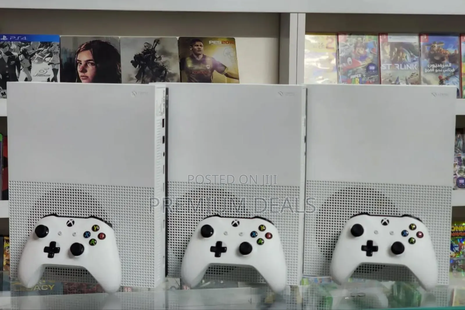 Multiple Xbox One S With All Accessories.