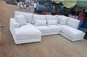 Cushy Luxurious 9 Seater U Seat Sofa