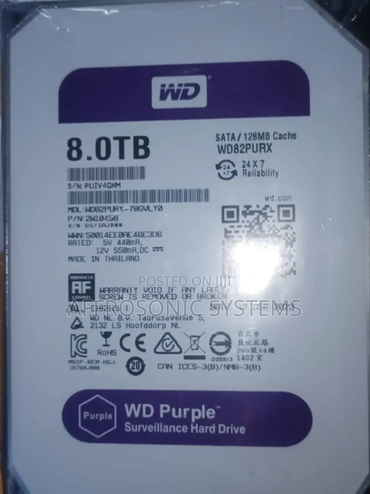 8 Tb Surveillance Hard Disk