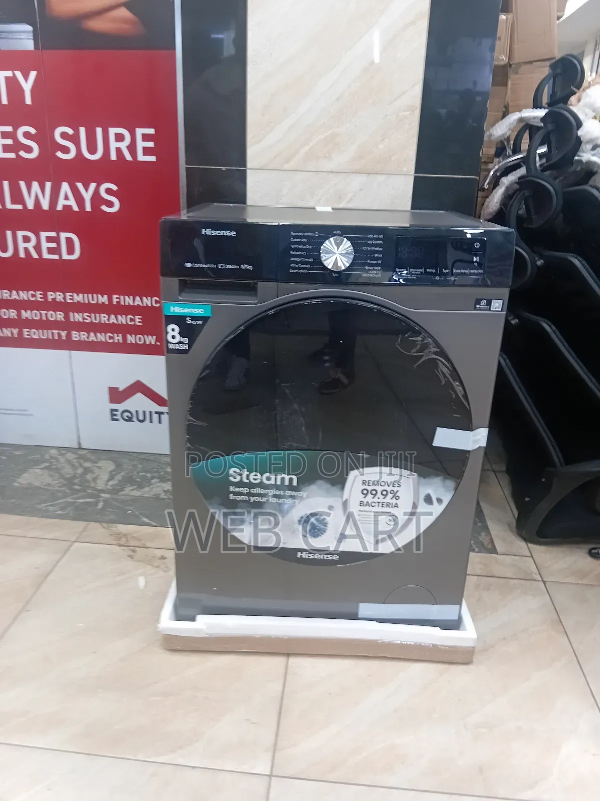 Hisense 8/5kg Wash and Dry Washing Machine
