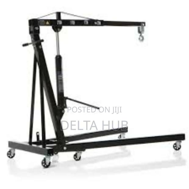 Foldable Portable2-Ton Engine Crane Lift for Garages - main view