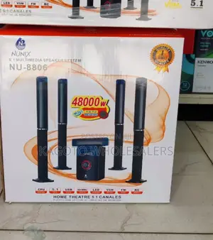 Nunix 5.1ch Multimedia Speaker System Nu*8806* New Model