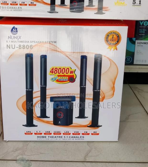 Nunix 5.1ch Multimedia Speaker System Nu*8806* New Model - main view