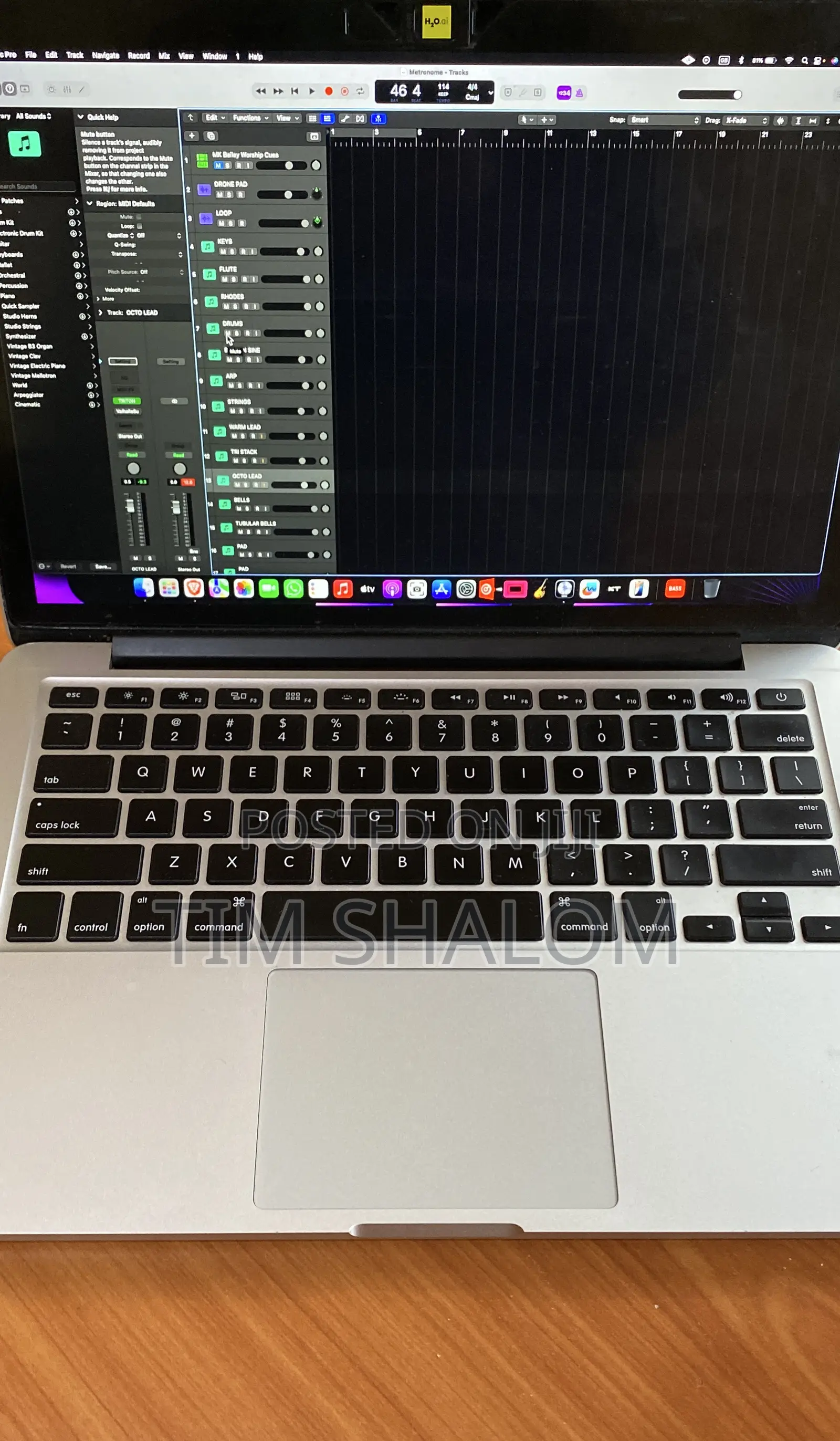Laptop Apple MacBook Pro 8GB Intel Core I5 HDD 256GB
